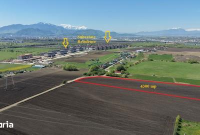 Teren de 4300 mp, în Sânpetru - 2
