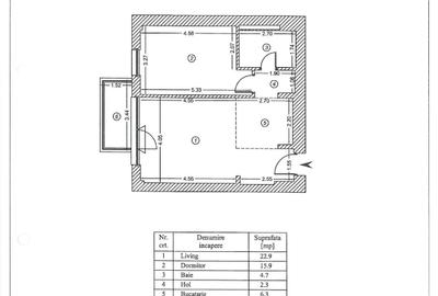 Apartament 2 camere // One Timpuri Noi // Complet mobilat si utilat - 6