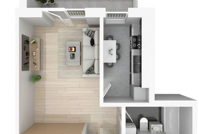 Garsoniera de vanzare Bragadiru  Cristalului - 3