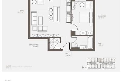 Dezvoltator, Apartament doua camere open space , Welmont/Rokman - 6