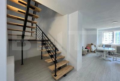Apartament modern cu scara interioara, 3 camere, 2 bai, dressing