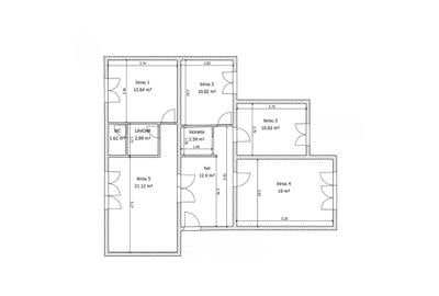 Apartament cu 4 camere semidecomandat în Moara de foc - 11