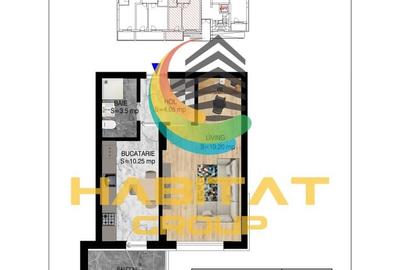 Pallady - Garsoniera, decomandat, 41.55 mp, metrou N. Teclu - 2