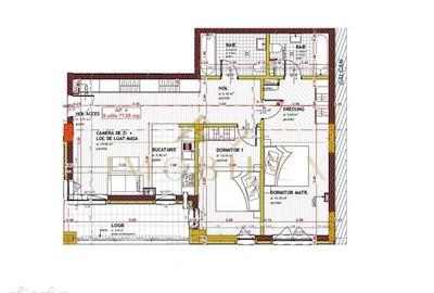 Apartament cu 4 camere în Florești