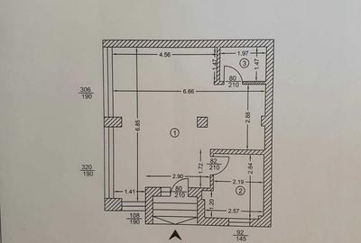 Spațiu comercial, de 44 mp, în Central - 3