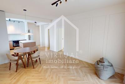 Ap. cu 3 camere-etaj intermediar, mobilat partial -75mp utili + terasa - 4