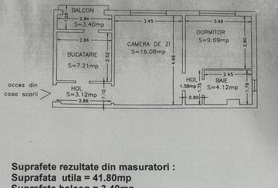 Apartament 2 camere zona Poarta 6 - 8