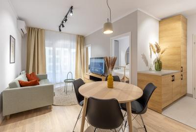 Apartament cu 2 camere decomandat, mobilat în Jiului