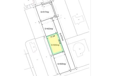 Teren de 635 mp, în Exterior Vest