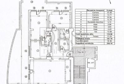 Apartament cu 4 camere în Central - 4
