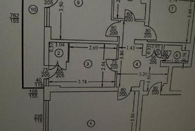 Apartament 3 camere de vanzare, zona Bd Bucuresti, 76.2 mp