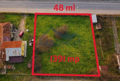 Teren Construcții intravilan de 1391 mp, în Periferie - 1