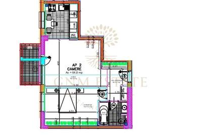 Apartament cu 2 camere decomandat, mobilat în Sisești - 9