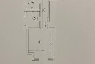 Apartament cu 3 camere decomandat, mobilat în Galata - 14