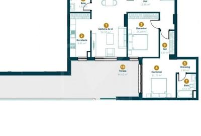 Apartamente de 4 camere, imobil nou zona Marasti, terasa 44 mp ! - 3