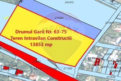 Teren Construcții intravilan de 13853 mp, în Giulești