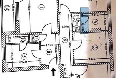 Apartament 4 camere DECOMANDAT Nicolae Grigorescu-Titan - 2