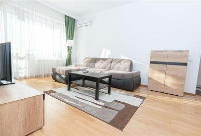 Apartament cu 2 camere semidecomandat, mobilat în Pipera