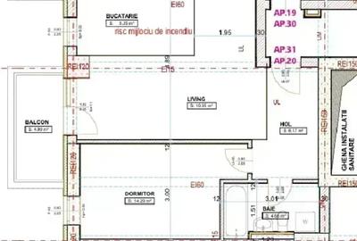 Apartament 2 camere 58,47mp | Lux |  Ela Cotroceni Faza II I COMISION 0 % - 6