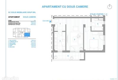 Apartament cu 2 camere decomandat în Bucium - 3