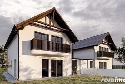 Duplex semifinisat de vanzare , 120 mp , 385 teren, garaj! Gilau - 3
