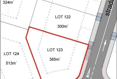 Teren de 385 mp, în Aurel Vlaicu - 6