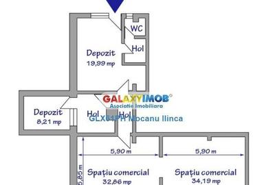 Spatiu comercial 110 mp, Piata 9 Mai, Ploiesti - 1