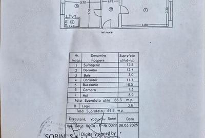Apartament cu 3 camere decomandat în Central - 6