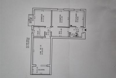 Apartament cu 2 camere decomandat în Alexandru cel Bun