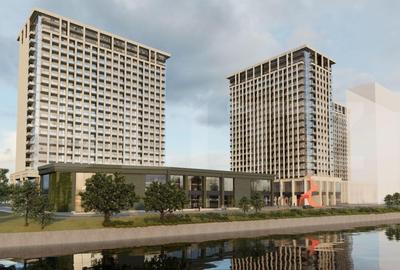 Apartament cu 2 camere, 52 mp, etajul 10  |Oxygen Residence
