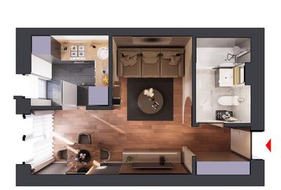 Garsonieră în Central