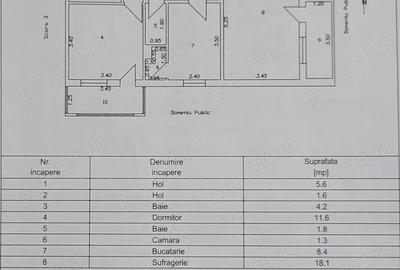 Apartament cu 2 camere decomandat în Exterior Vest - 5