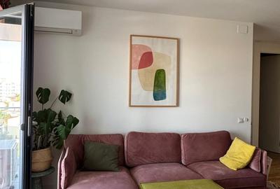 Barbu Văcărescu 2 camere mobilat complet. Bloc senzational - 1