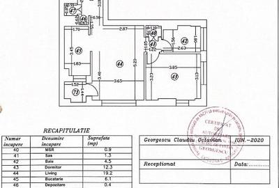 Apartament cu 2 camere semidecomandat, mobilat în Băneasa - 12