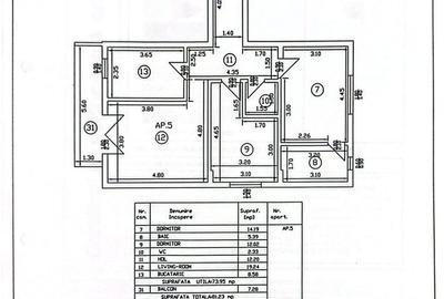 Apartament cu 3 camere decomandat, mobilat în Dobroești - 3