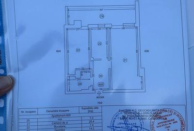 Apartament cu 2 camere decomandat în Faleza Nord