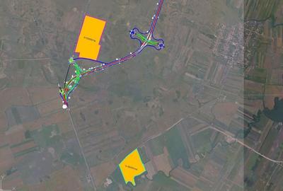 De vanzare teren, cu PUZ, logistica/industrial, coborare A1 - Sanandrei, Timis - 4