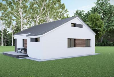 Casa individuală parter || 3 camere 2 băi + dressing || teren 353mp - 2