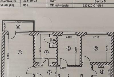 Apartament cu 3 camere decomandat în Valea Ialomiței - 2