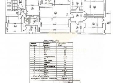 Apartament 4 camere Aviatorilor | Imobil 2024 | Loc de parcare - 23