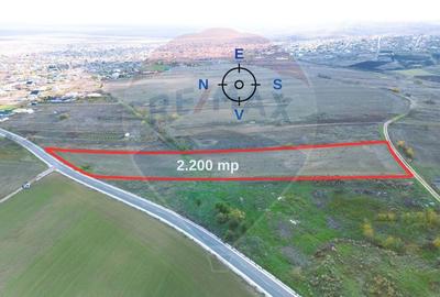 Teren de Vanzare Tulucesti. Potential Logistic, Rezidential 2.200mp - 4