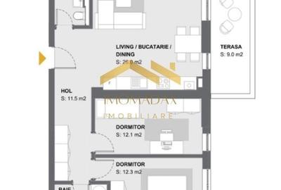 Aradului-3 Camere-Centrala Proprie - 10