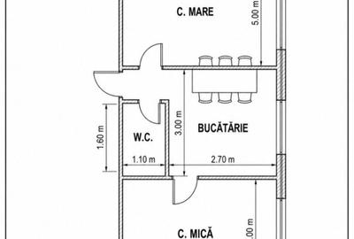 Apartament cu 3 camere decomandat în Central - 6