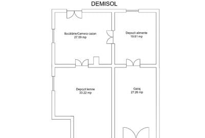 De vanzare casa construita pe 3 niveluri - 12
