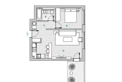 Apartament 2 camere + loc de parcare - SILK DISTRICT, IAȘI - 3