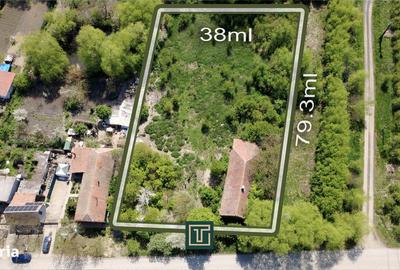 Teren de 3029 mp, în Orțișoara - 1