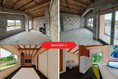 Casă individuală cu 3 camere cu Canalizare în Exterior Vest - 11