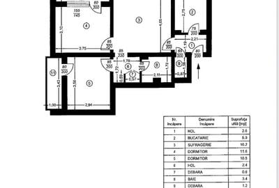 Vand apartament 3 camere Ploiesti Andrei Muresanu - 8