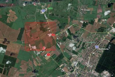 Teren agricol extravilan de 47500 mp, în Aradului
