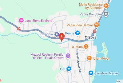 OCAZIE-IMOBIL în Orșova, la intrarea pe Clisura Dunării-stația PETROM,